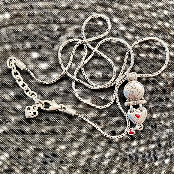 Brighton retired “Love is a Heart Beat” necklace. - Picture 4 of 4